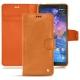 Lederschutzhülle Nokia 7 Plus - Mandarine vintage ( Pantone 165C ) 