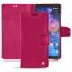 Nokia 7 Plus leather case - Rose fluo