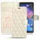 Housse cuir Nokia 7 Plus - Blanc escumo - Couture