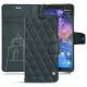 Lederschutzhülle Nokia 7 Plus - Blu marino - Couture