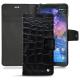 Funda de piel Nokia 7 Plus - Crocodile nero