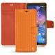 Housse cuir Nokia 7 Plus - Abaca arancio