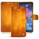 Nokia 7 Plus leather case - Orange Patine