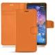 Housse cuir Nokia 7 Plus - Orange PU