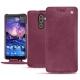 Custodia in pelle Nokia 7 Plus - Prune vintage ( Pantone 512C ) 