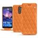 Capa em pele NNokia 7 Plus - Orange - Couture ( Nappa - Pantone 1495U ) 