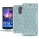 Housse cuir Nokia 7 Plus - Bleu ciel - Couture ( Nappa - Pantone 277C ) 