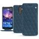 Custodia in pelle Nokia 7 Plus - Indigo - Couture ( Pantone 303U ) 