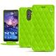 Capa em pele NNokia 7 Plus - Vert fluo - Couture
