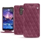 Capa em pele NNokia 7 Plus - Prune vintage - Couture