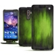 Housse cuir Nokia 7 Plus - Vert Patine