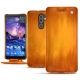 Lederschutzhülle Nokia 7 Plus - Orange Patine