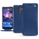 Capa em pele NNokia 7 Plus - Bleu frisson