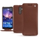Lederschutzhülle Nokia 7 Plus - Marron délicat