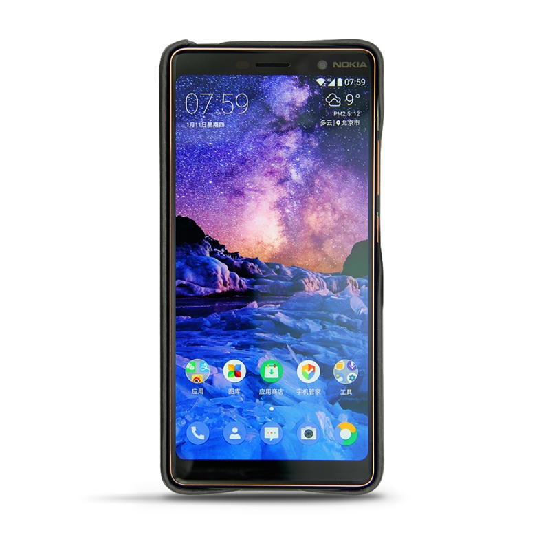 Custodia in pelle Nokia 7 Plus