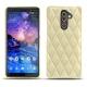 Custodia in pelle Nokia 7 Plus - Beige - Couture ( Nappa - Pantone 7502C ) 
