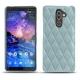 Custodia in pelle Nokia 7 Plus - Bleu ciel - Couture ( Nappa - Pantone 277C ) 