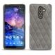 Nokia 7 Plus leather cover - Acier vintage - Couture
