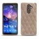 Coque cuir Nokia 7 Plus - Taupe vintage - Couture