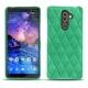 Capa em pele Nokia 7 Plus - Menthe vintage - Couture