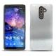 Custodia in pelle Nokia 7 Plus - Platinium ( Pantone 877C ) 