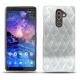 Custodia in pelle Nokia 7 Plus - Platinium - Couture