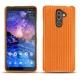 가죽 커버 Nokia 7 Plus - Abaca arancio