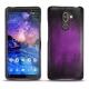 가죽 커버 Nokia 7 Plus - Violet Patine