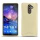 Coque cuir Nokia 7 Plus - Beige PU
