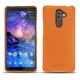Custodia in pelle Nokia 7 Plus - Orange PU