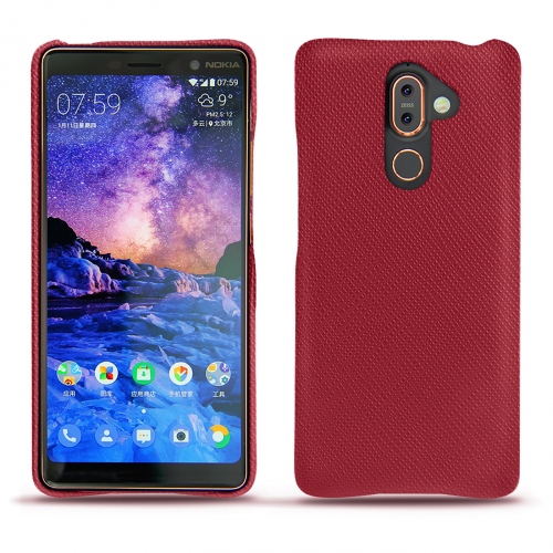 Protections (coque, étui, housse) pour Nokia 7 PlusRouge passion ( Pantone #a6192e ) 