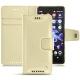 硬质真皮保护套 Sony Xperia XZ2 Compact - Beige ( Nappa - Pantone 7502C ) 