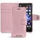 Housse cuir Sony Xperia XZ2 Compact - Rose ( Nappa - Pantone 2365C ) 