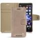 Housse cuir Sony Xperia XZ2 Compact - Taupe vintage ( Pantone 7530C ) 