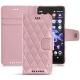 Custodia in pelle Sony Xperia XZ2 Compact - Rose - Couture ( Nappa - Pantone 2365C ) 