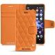 Sony Xperia XZ2 Compact leather case - Orange - Couture ( Nappa - Pantone 1495U ) 