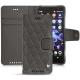 Housse cuir Sony Xperia XZ2 Compact - Anthracite - Couture ( Pantone 424C ) 