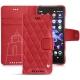 Housse cuir Sony Xperia XZ2 Compact - Rouge troupelenc - Couture