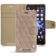 硬质真皮保护套 Sony Xperia XZ2 Compact - Taupe vintage - Couture
