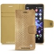 Sony Xperia XZ2 Compact leather case - Serpent sabbia