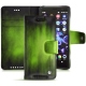 Housse cuir Sony Xperia XZ2 Compact - Vert Patine