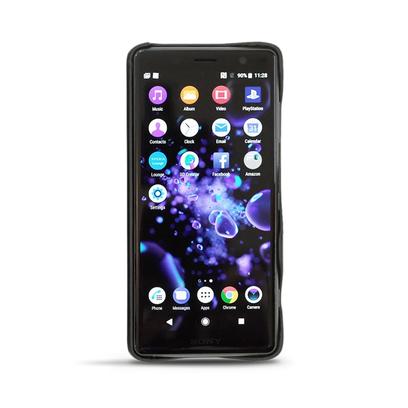 Coque cuir Sony Xperia XZ2 Compact