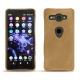Sony Xperia XZ2 Compact leather cover - Sable vintage ( Roughtcut - Gaucho#57254 ) 