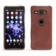 Sony Xperia XZ2 Compact leather cover - Passion vintage ( Glutton - Red ) 