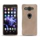 Lederschutzhülle Sony Xperia XZ2 Compact - Taupe vintage ( Pantone 7530C ) 
