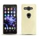 Funda de piel Sony Xperia XZ2 Compact - Ivoire ( Sleek P C12 - White ) 