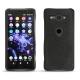 Coque cuir Sony Xperia XZ2 Compact - Ebène ( Sleek P C12 - Black ) 