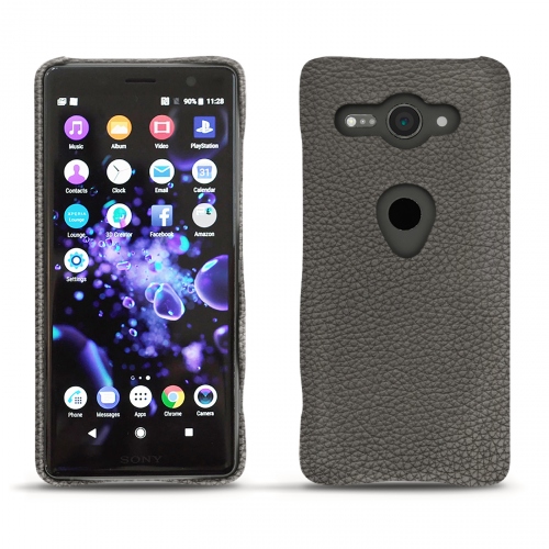 Capa em pele Sony Xperia XZ2 CompactAnthracite ( Pantone #41403c ) 