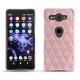 Funda de piel Sony Xperia XZ2 Compact - Rose - Couture ( Nappa - Pantone 2365C ) 