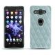 Capa em pele Sony Xperia XZ2 Compact - Bleu ciel - Couture ( Nappa - Pantone 277C ) 
